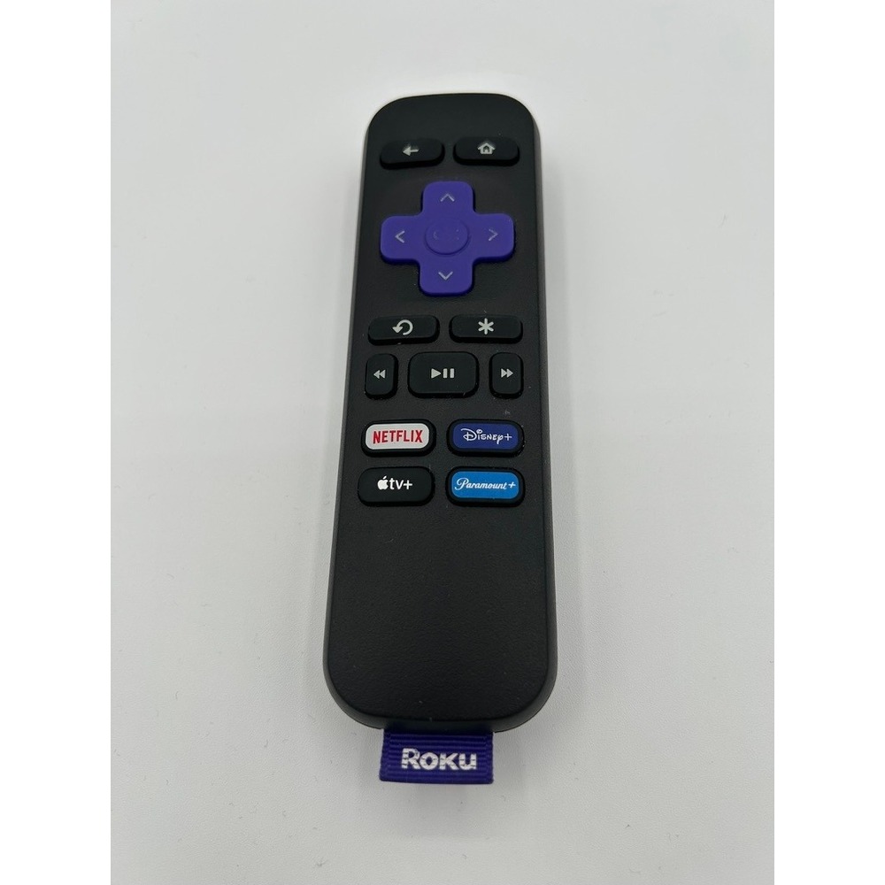 Roku RC-ALIR Remote Control with Green Silicone Cover Netflix Disney+ Apple TV+
